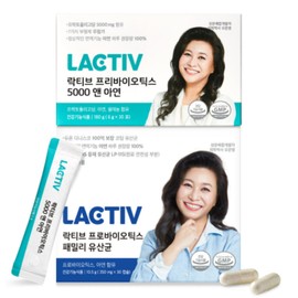 Lacticive Lactic Family Lactobacillus + Prebiotics Nutrient Set / 락티브 패밀리 유산균 + 프리바이오틱스 영양제 세트