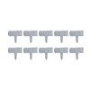 Haushalt International Flower Bed Border Approx. 2.5 Metres Plastic Lawn