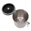 1.5L Coffee Canister Coffee Container with Scoop Date Tracker Stainless