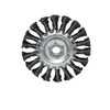 (100mm) Twist Knot Wire Wheel Brush For Angle Grinder