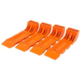Mytee Products - Patines de neumáticos entrelazados para remolque, camión de auxilio de seguridad, color naranja (juego de 4 piezas)