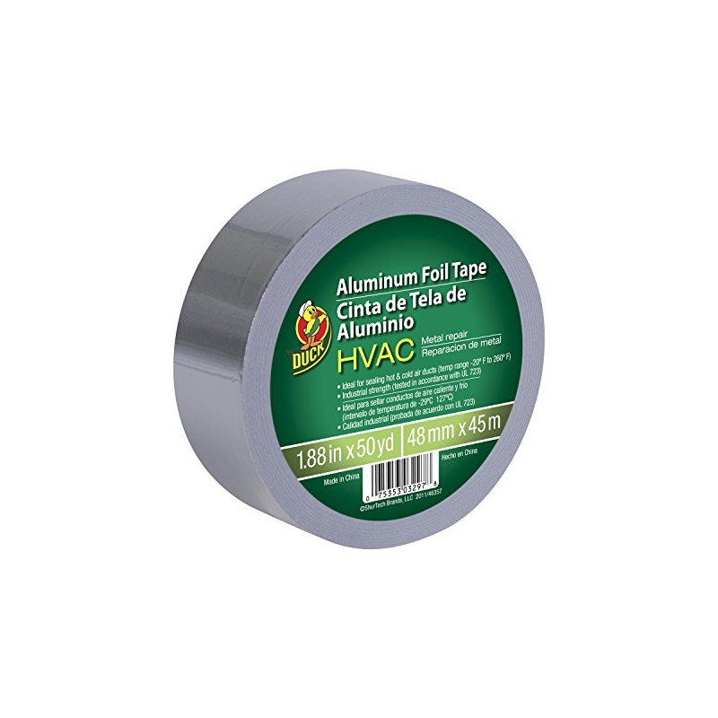 Duck Brand HVAC UL 723 Metal Repair Aluminum Foil Tape,