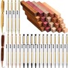Colarr 20 Sets Woodturning Pen Kits Project Supplies Including 7mm