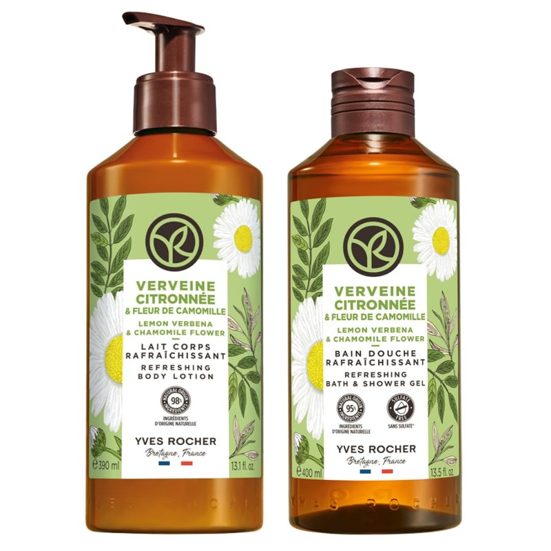 Yves Rocher MAXI SET Corporal aroma Verbena de Limón y