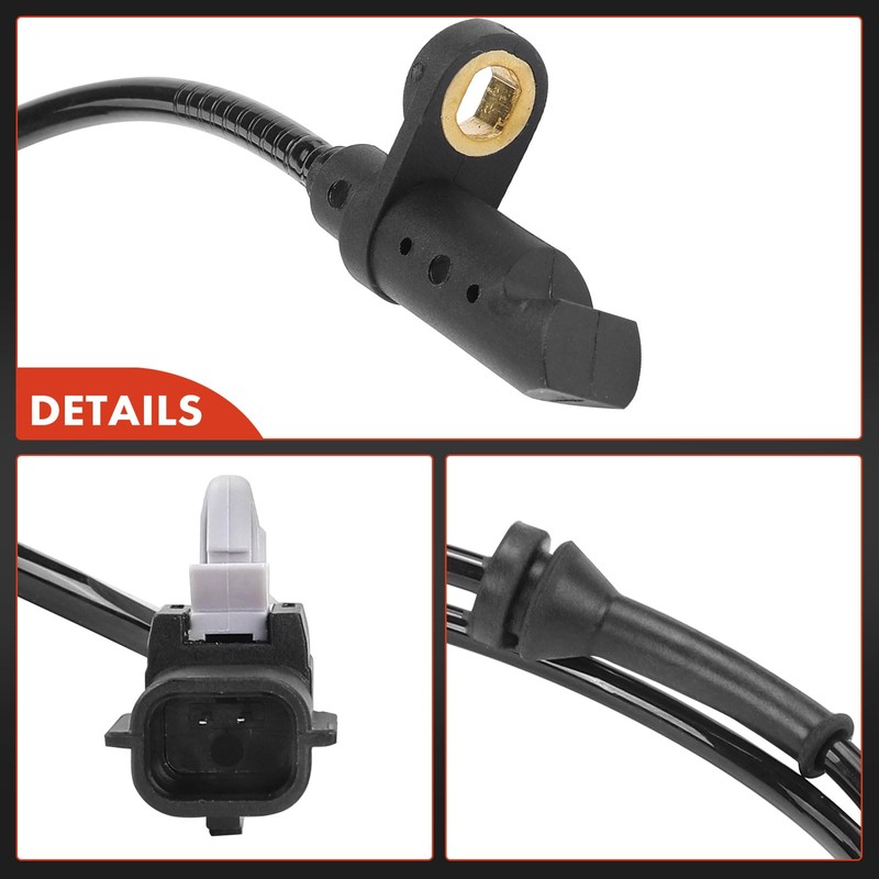 Frankberg 2 x ABS Sensor 2-Pin Rear Left Right Compatible