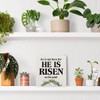 Christian Religious Decorations Easter Bible Verse Desk Decor He is