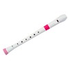 NUVO Soprano Recorder, German Style Recorder White/Pink FGREPKJP White/Pink [Exclusive