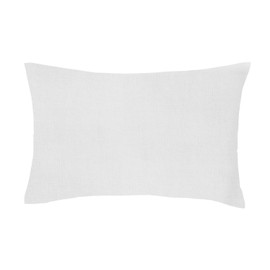 NIYS Luxury Bedding 100% Brushed Cotton Flannelette 40CM/16 Extra Deep Fitted Sheets in 12 Colours (PillowCase Pair, White)