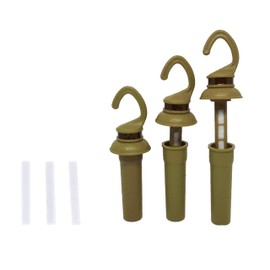 HME Seal-Tite Drop Wick with Replacement Felts (Pack of 3) | Variably-Adjustable Easy-to-Use Air-Tight Scent Dispenser with Rain Protection