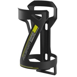POLISPORT Side Cage Pro 8646400004 Bottle Holder for MTB Bicycle, Lightweight, Durable and Quick to Assemble in Black/Lime Green