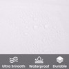 WedDecor Shower Curtains Mould Proof Resistant, Waterproof PEVA Shower Curtain