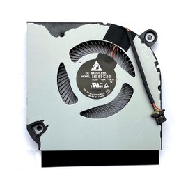 New (ALL-Metal Blade) GPU Cooling Fan Replacement for ACER Nitro 5 (AN515-44 AN515-45 AN515-55 AN515-56 AN515-57), P/N: 23.QC9N2.001 (F12 Side Fan, The AeroBlade Fan can Replace The Plastic Blade Fan)
