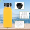 Yoosso 10 Pack 13.6oz/400ml Plastic Juice Bottles with Tamper Seal
