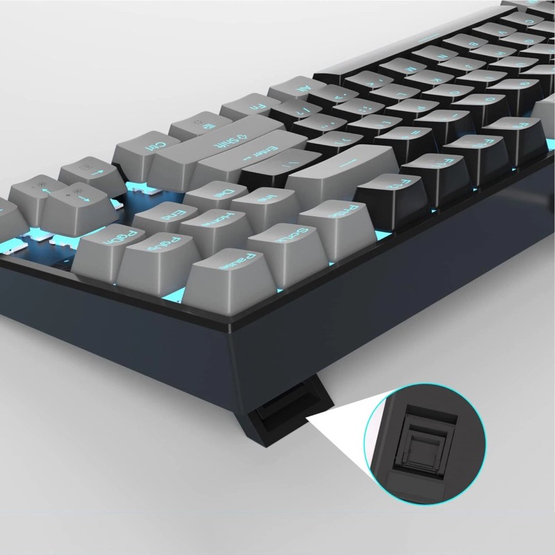 Magegee Mk Star Mechanical Keyboard Black Grey Red Switch Rgb