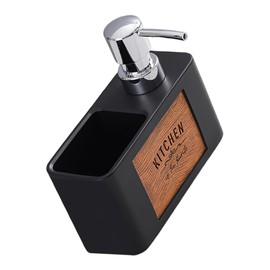 ABOOFAN Rustic Liquid Soap Dispenser Refillable Pump Bottle for Bathroom Kitchen Elegant Minimalist Design for Hand Soap Shampoo Lotion Versatile Effortless Dispensing