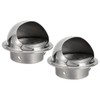 PATIKIL 4 Inch Dryer Vent Cover, 2 Pack Stainless Steel