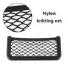2 Pcs Car Storage Net Bags Black Mesh Organizer Nets