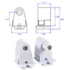 EFAYCRR (2 Pairs) Tombstone Single Pin FA8 Socket Connector Base
