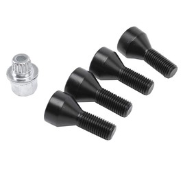 Bapmic Wheel Lock Set 36136786419 M12 x 1.5 Wheel Bolt Lock Set, Lockable Wheel Lock