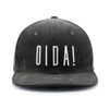 Du Hirsch Bavarian Snapback Cap Oida One Size, gray