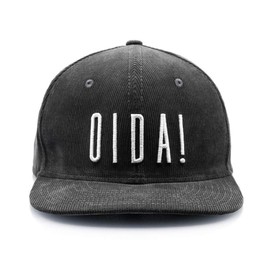 Du Hirsch Bavarian Snapback Cap Oida One Size, gray