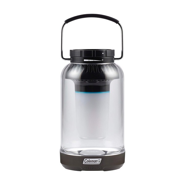 Coleman OneSource Rechargeable LED Lantern, Water-Resistant Lantern with OneSource Batteries Shines up to 1000 Lumens, Rechargeable LED Lantern for Camping, Emergencies, & Home Usage