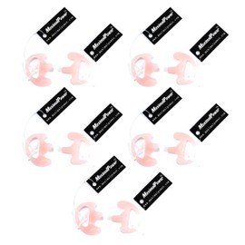 MaximalPower 5 Pairs of Left & Right Medium Replacement Earmold Earbud for Two-Way Radios
