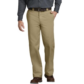 Dickies Men's Original 874 Work Pant, Khaki, 42W x 29L