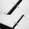 Card Scrapbook 440 Pockets 4-Pocket Books for Cards with 55