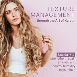 Simply Smooth Keratin Reparative Magic Potion Shampoo -Collagen Soothing Daily Haircare Shampoo for All Hair Type with Anti-Breakage Benefits - Sodium Chloride, Sulfate, Paraben, Gluten Free - 8.5 Oz