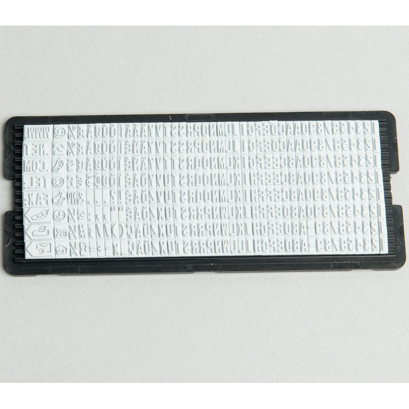 Traxx 8051 Self-Inking DIY Text Rubber Stamp kit up to