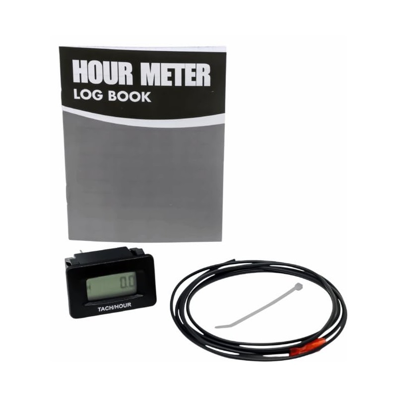 Hardline Products USA Digital Panel Mount Hour/Tach Meter for Toro
