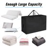 Jungda 4" Queen Folding Mattress Storage Bags,Trifold Memory Foam Mattress