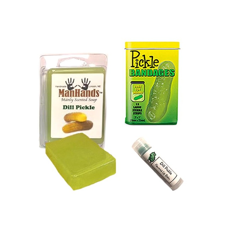 Pickle Bath & Grooming Sampler Gift Pack (3pc Set) -