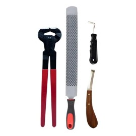 Pinza De Pezuña Para Caballos Accesorio Para El Cuidado 4pzs