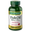 Nature's Bounty Fish Oil 1000 mg Coated Softgels, 220 Count