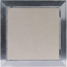 8" x 8" Inch Access Panel Door - Drywall for Indoor Use - Opening Flap Cover Plate with Plasterboard - Box Door Lock - Door Latch - Inspection Hatch - Intended for Walls and Ceilings