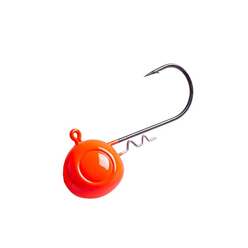 Savage Gear Rattle Jig Head Red UV Jig Head with