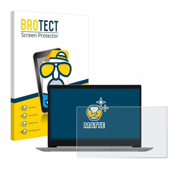 brotect Screen Protector Anti-Glare compatible with Lenovo IdeaPad 3 15.6"