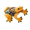 Talavera Large Wall Frog - 7.75"H x 5.50"W (Yellow Body)