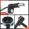 A-Premium 2Pcs Rear ABS Wheel Speed Sensor Compatible with Chevy