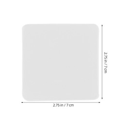 4Pcs Furniture Foot Pad Non Slip Chair Pads 2.75 x 2.75 inch Anti-Skid Gel Pads Sticky Silicone Gel Pads Reusable Clear Anti Slip Pad for Couch Chair Feet Bed Stoppers