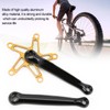 Bolany Folding Bicycle Square Hole Crank 130BCD Sprocket Single Disc