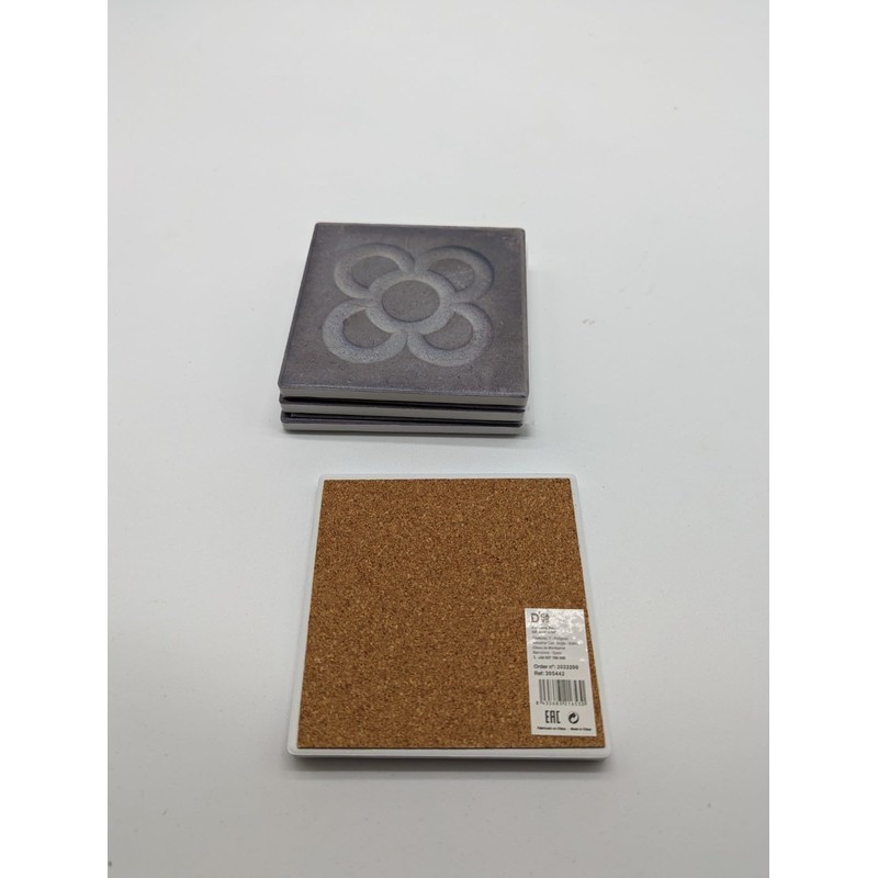 Rocking Gifts Panot Barcelona Decorative Ceramic Coasters, Set of 4,
