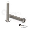 OPIOL QUALITY® Rounded Head Screws Hexalobular Torx ISO 7380 M6