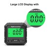 iFCOW Digital Angle Finder, Angle Finder with Electronic Spirit Level,