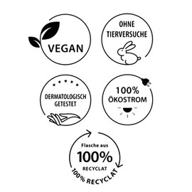 GREENDOOR Basisches Duschgel Rosmarin 250ml, biologisch abbaubare Naturkosmetik, Natur für Ihre Haut ohne Silikone Sulfate Konservierungsmittel Parabene