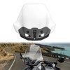 SAUTVS Wider Adventure Adjustable Windshield for Can-Am Ryker, New Upgrade