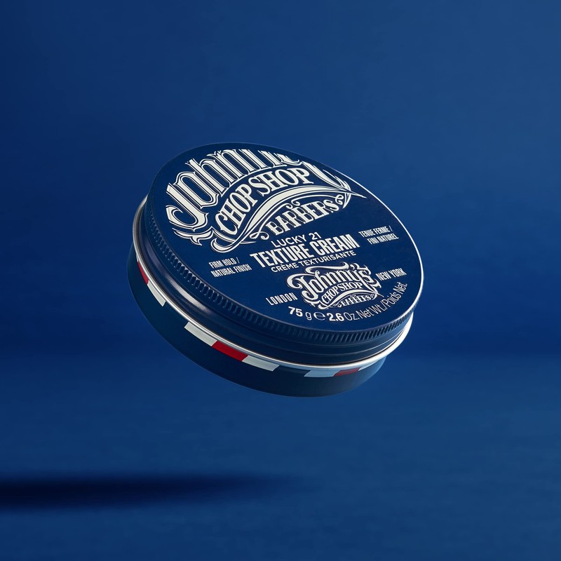 Johnny's Chop Shop Men's Hair Texturising Cream Firm Hold, Lightweight,