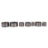 Honiwu 7 Pieces Round Leather Punching Tool, Leather Craft Cutting